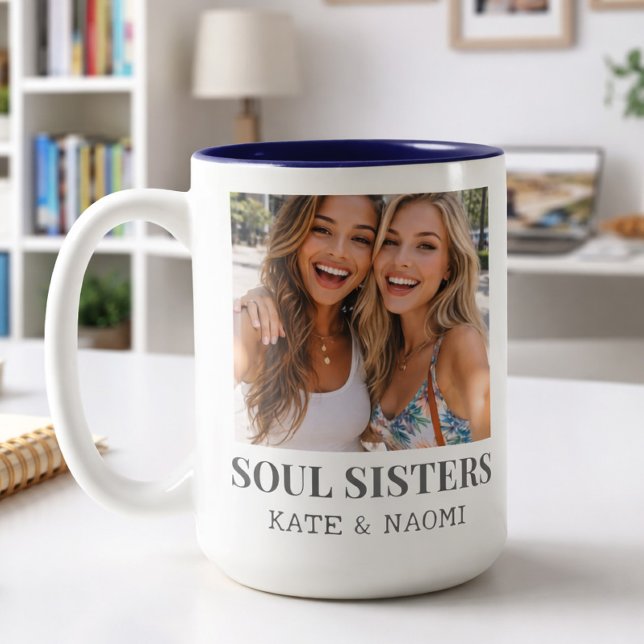 Best Friend BFF Gift Coffee Mug (Besties forever!)