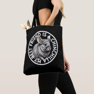 Best Friend Chinchilla Tote Bag