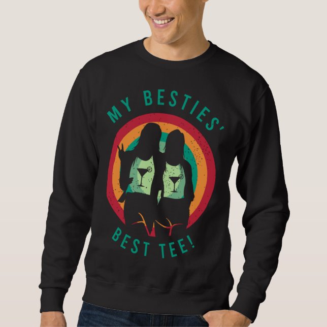 Best Friend Clothing For Friendship Day Sweatshirt (Front)
