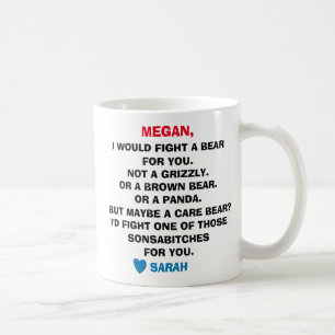 Best Friend Coffee Mug, Funny best friend gifts, Mug