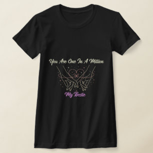 Best Friend Day Shirt: Celestial Hand Pinky T-Shirt