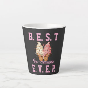 Best Friend Day Shirt: Cute Ice Cream Bestie Latte Mug