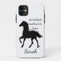 Best Friend Doesn't have to be Human Horse Quote