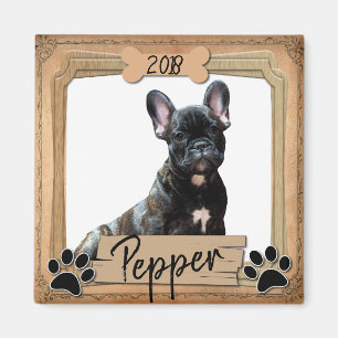 Best Friend Dog Photo Magnet