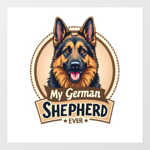 Best Friend Ever My German Shepherd Vintage Dog Lo