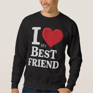 Best Friend Forever Friendship Bestie BFF Squad 7 Sweatshirt