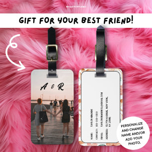 Best Friend Gift Bestie BFF Luggage Tag