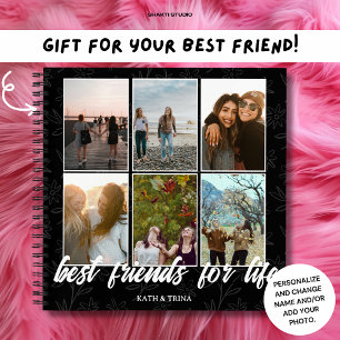 Best Friend Gift For BFF birthday christmas Photo Notebook