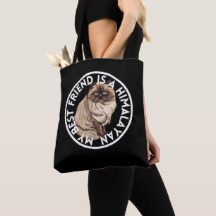 Best Friend Himalayan Cat Tote Bag