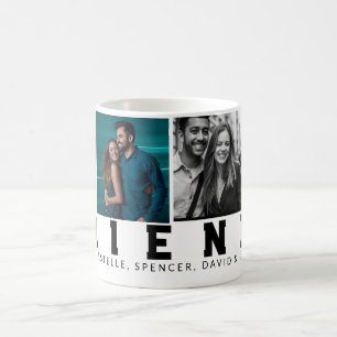 Best Friend in the World Custom 4 Photo Coffee Mug