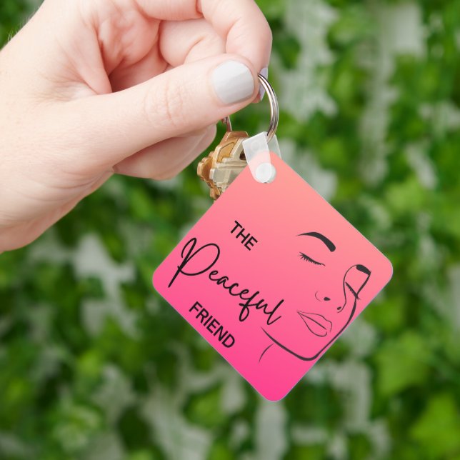 Best Friend Keychain (Hand)