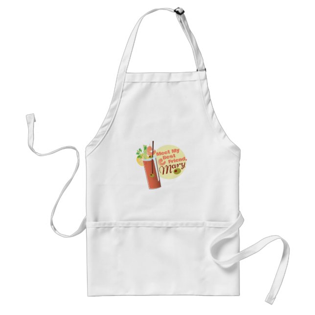 Best Friend Mary Standard Apron (Front)