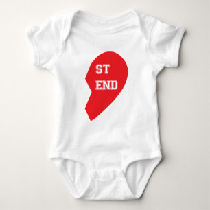 Best Friend Matching Dog and Baby Baby Bodysuit