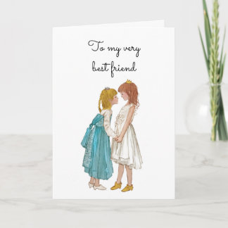 Best Friend Please be my Maid of Honor Princess Invitation