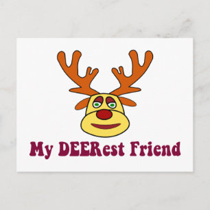 best friend, postcard