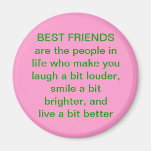 Best Friend Quote Magnet