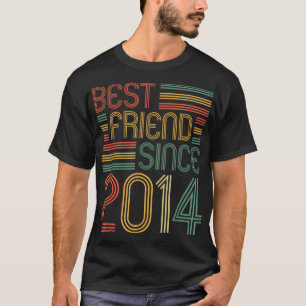 best friend since 2014 for best buddy bff friend T-Shirt