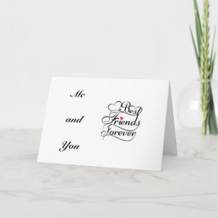 BEST FRIEND SINCE DAY WE MET HAPPY BIRTHDAY CARD