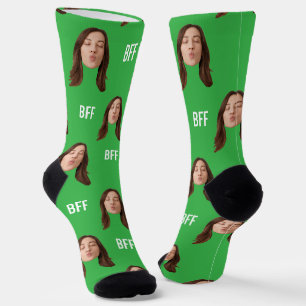 Best Friend Socks BFF Gift Socks Custom Face Socks
