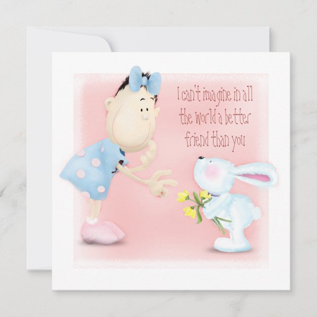 Best Friend Thank You Card (Front)