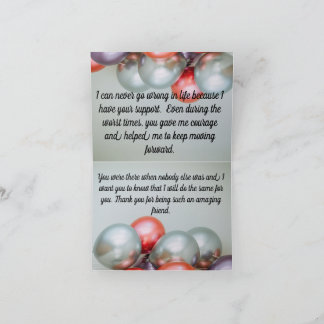 best friend thank you cards 