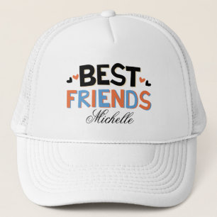best friend trucker hat