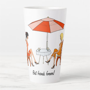 Best friend Water Bottle Latte Mug