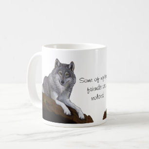 Best Friend Wolves Coffee Mug