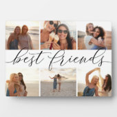 Best Friends 6 Photo Collage Plaque (Front)