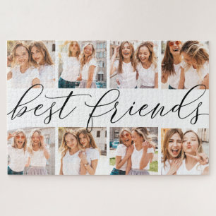 Best Friends   8 Photo Collage Jigsaw Puzzle