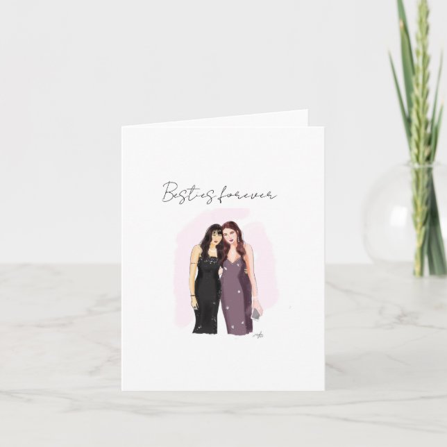 Best friends  announcement (Front)