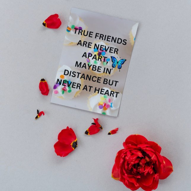 Best friends appreciative message  poster (Creator Uploaded)