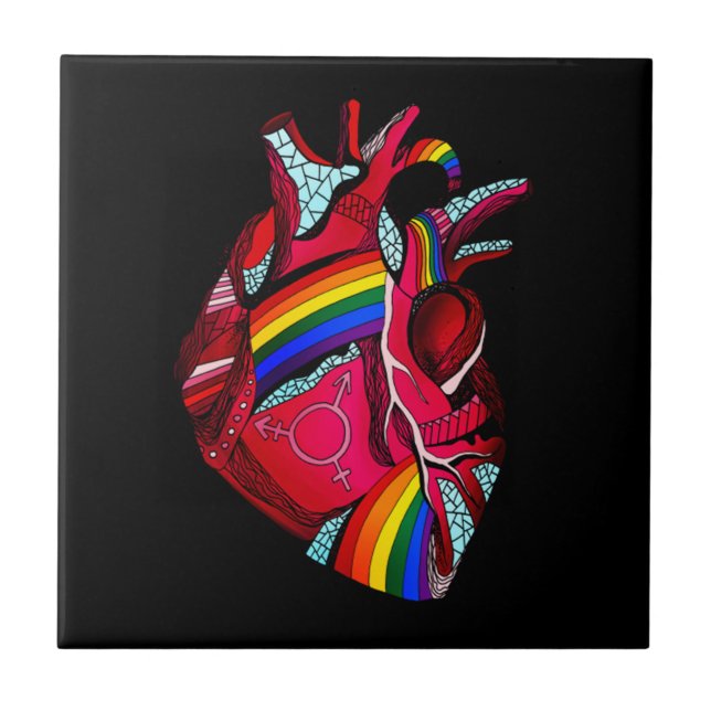 Best Friends are the Sisters we choose for ourselv Ceramic Tile (Front)