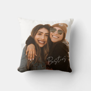 Best Friends Bestie Girly Photo Cushion