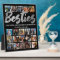 Best Friends | Besties Photo Collage Plaque