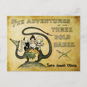 Best Friends BFF Dragon 3 Bold Babes Postcard