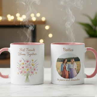 Best Friends Bloom Together Mug