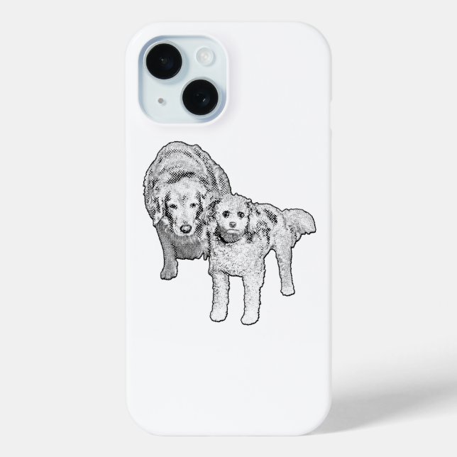 Best Friends, Bold Guard Case-Mate iPhone Case (Back)