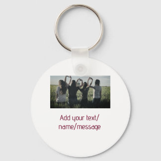 best friends bridesmaid bride girly photo pin text key ring