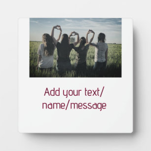 best friends bridesmaid bride girly photo pin text plaque