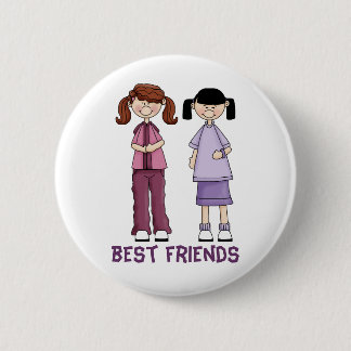 Best Friends-Button 6 Cm Round Badge