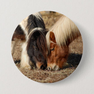 Best Friends! Button with two ponies
