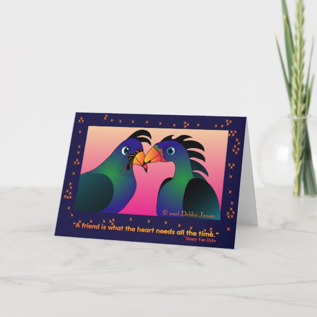 Best Friends by Debbie Jensen Card (Front)