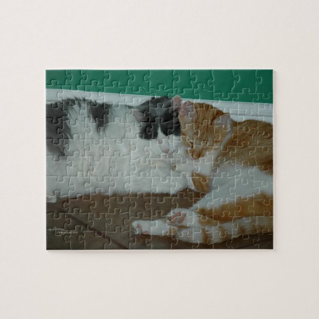 Best Friends Cats Puzzle (Horizontal)