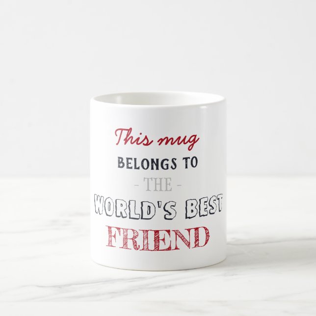 Best Friends Coffee Mug (Center)