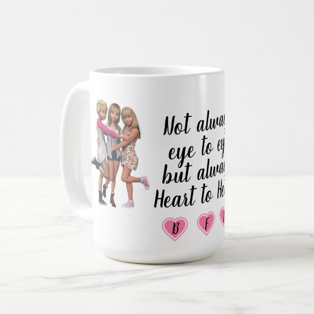 Best Friends Coffee Mug (Front Left)