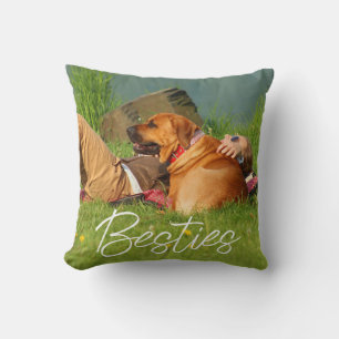 Best Friends Custom Photo Cushion