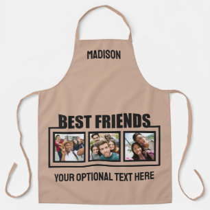 Best Friends custom photos, text & colour Apron