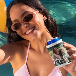 Best Friends Customised Photo Can Cooler