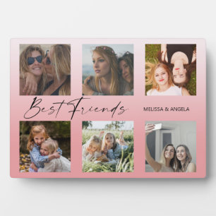 Best Friends Customised Photo Collage Plaque